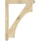 Ekena Millwork Westlake Arts & Crafts Rough Sawn Bracket, Douglas Fir, 4"W x 36"D x 48"H BKT04X36X48WTL03RDF - alternate 2